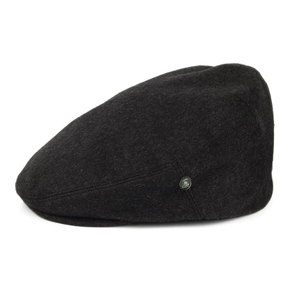 Gorra plana de cachemira pura de City Sport - Antracita