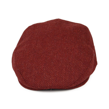 Gorra plana Moons diseño de espiga de City Sport - Rojo