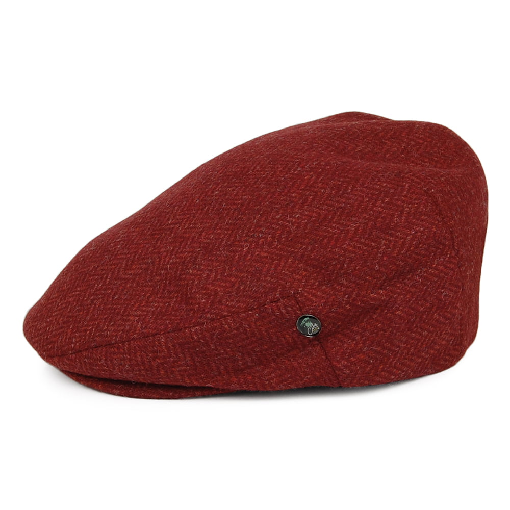 Gorra plana Moons diseño de espiga de City Sport - Rojo