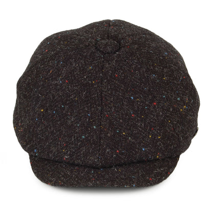 Gorra Newsboy Carloway de HARRIS TWEED de Failsworth - Antracita