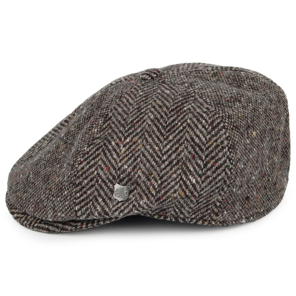 Gorra Newsboy Wexford de Tweed Donegal de Failsworth - Gris