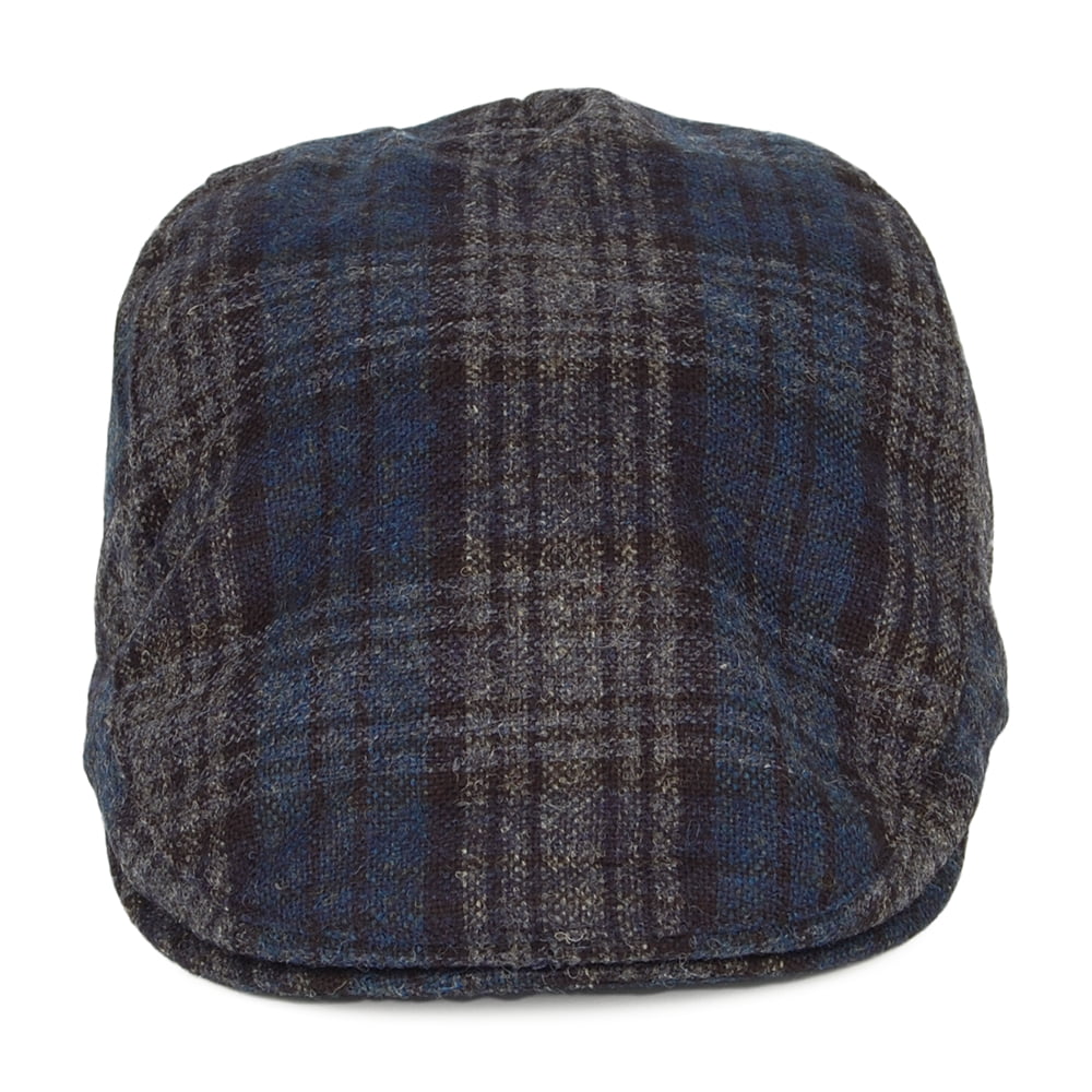Gorra Plana con orejeras Westerdale con orejeras a cuadros de Failsworth - Múltiples tonalidades azules