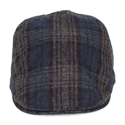 Gorra Plana con orejeras Westerdale con orejeras a cuadros de Failsworth - Múltiples tonalidades azules