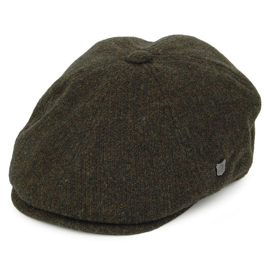 Gorra Newsboy Hudson de astracán merino de Failsworth - Loden