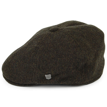 Gorra Newsboy Hudson de astracán merino de Failsworth - Loden