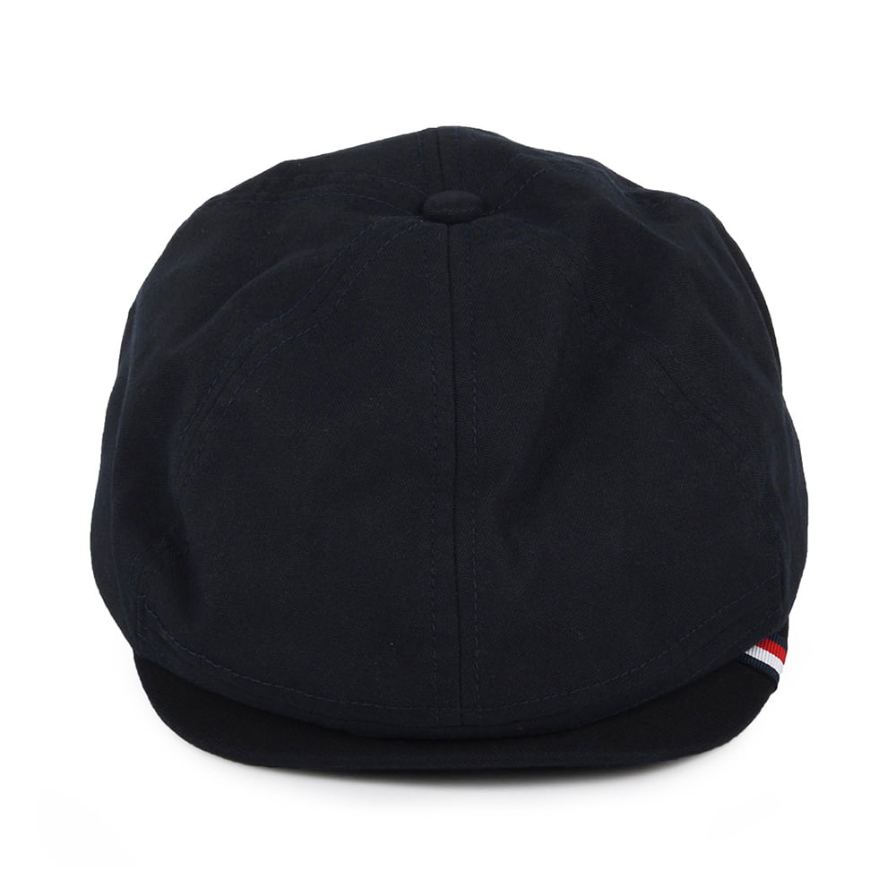 Gorra Newsboy Tejido reciclado de Tommy Hilfiger - Azul oscuro