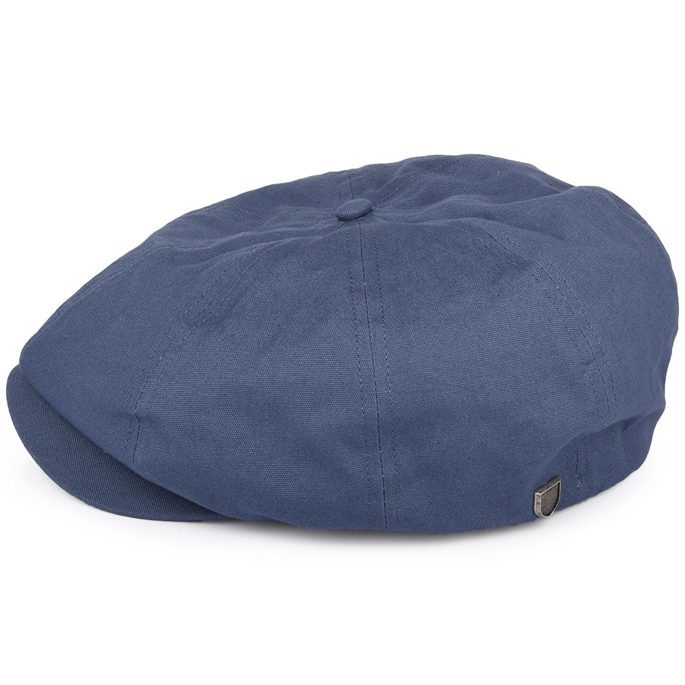 Gorra Newsboy Brood de algodón de Brixton - Azul