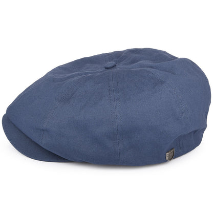 Gorra Newsboy Brood de algodón de Brixton - Azul