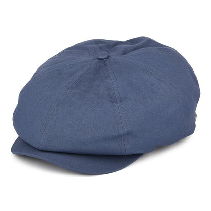 Gorra Newsboy Brood de algodón de Brixton - Azul