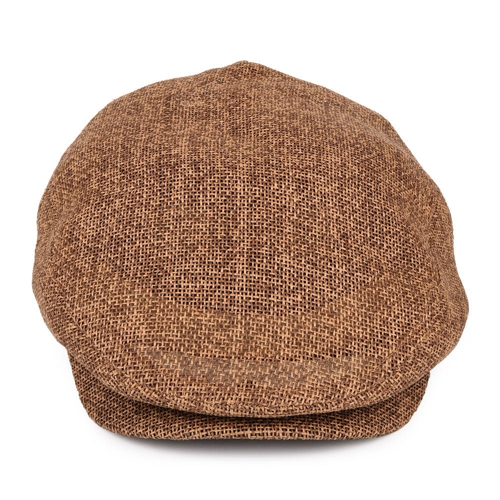 Gorra plana Hooligan de paja de Brixton - Tofe