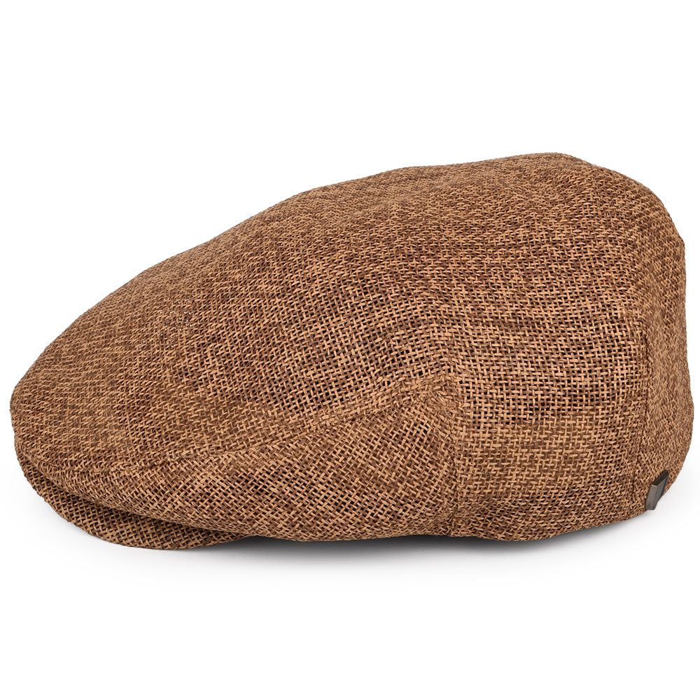 Gorra plana Hooligan de paja de Brixton - Tofe