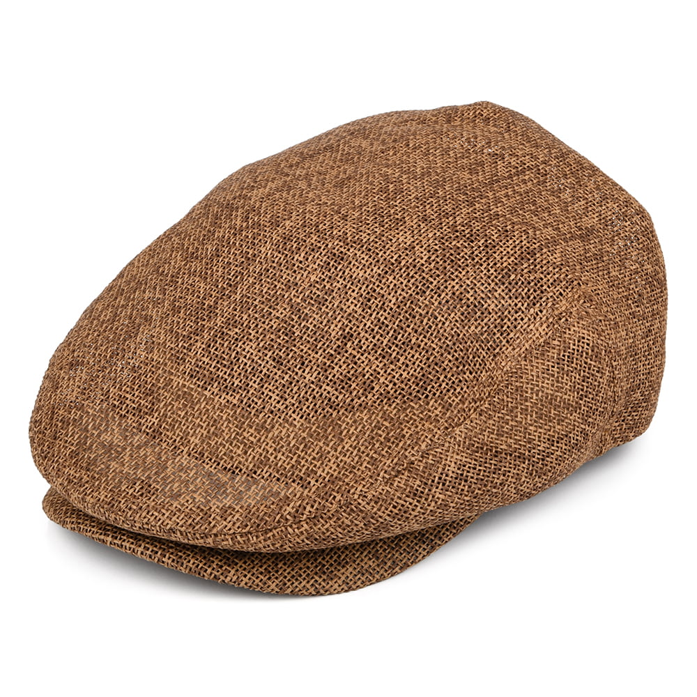 Gorra plana Hooligan de paja de Brixton - Tofe