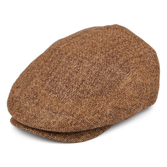 Gorra plana Hooligan de paja de Brixton - Tofe