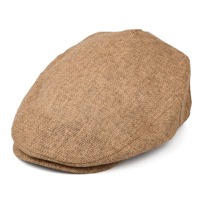 Gorra plana Hooligan de paja de Brixton - Beige Arena