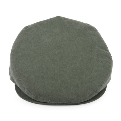 Gorra plana de algodón lavado de City Sport - Verde Oliva