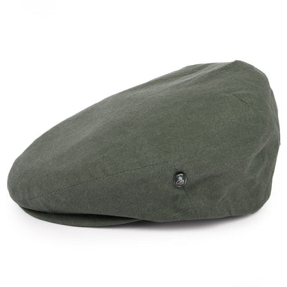 Gorra plana de algodón lavado de City Sport - Verde Oliva