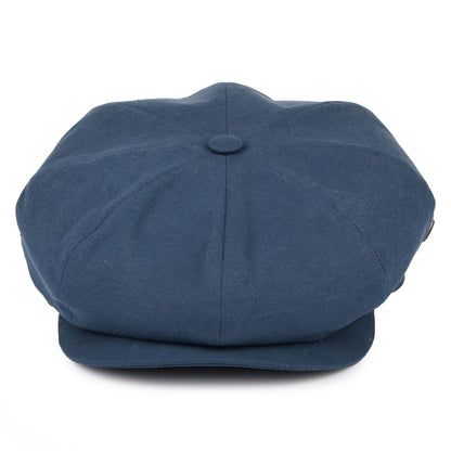 Gorra Newsboy de algodón lavado de City Sport - Azul