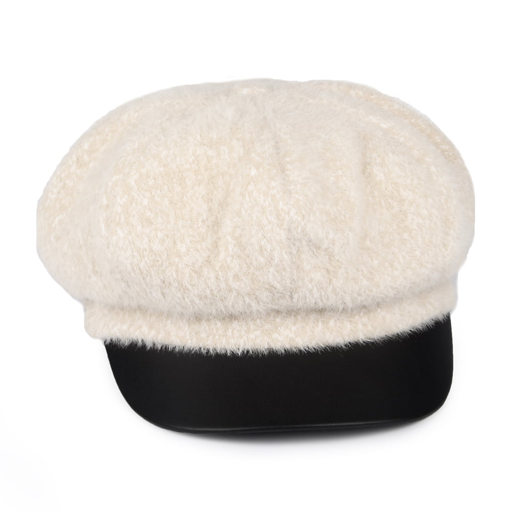 Gorra Baker Boy mujeres Fabienne de Betmar - Blanco invernal