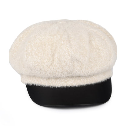 Gorra Baker Boy mujeres Fabienne de Betmar - Blanco invernal