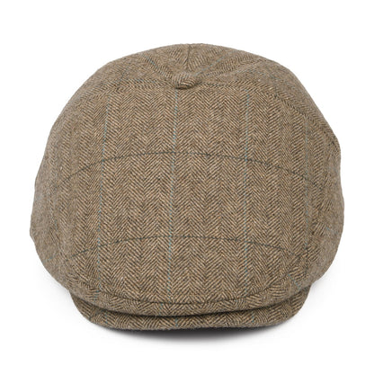 Gorra plana Surr espiga a cuadros de Barts - Marrón Claro