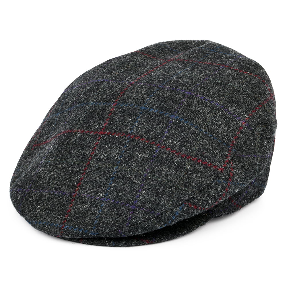 Gorra plana Lord a cuadros de Bailey - Antracita