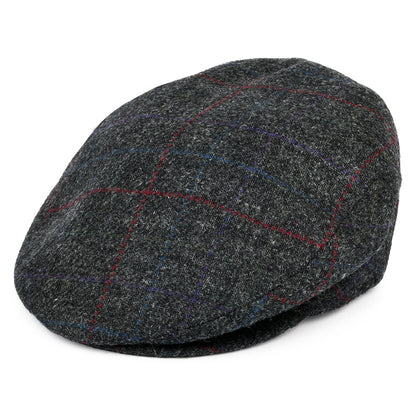Gorra plana Lord a cuadros de Bailey - Antracita