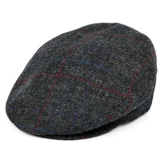 Gorra plana Lord a cuadros de Bailey - Antracita