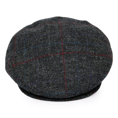 Gorra plana Lord a cuadros de Bailey - Antracita