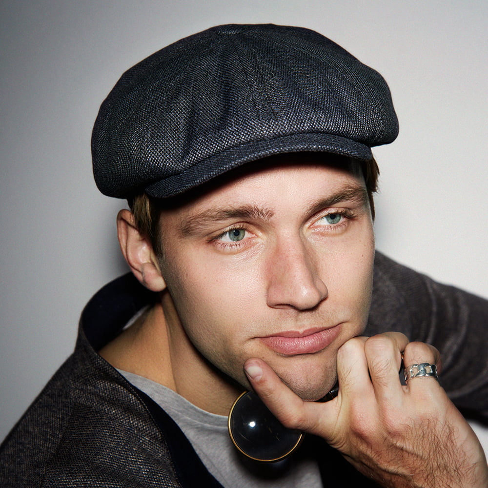 Gorra Newsboy Duncan de Bailey - Negro