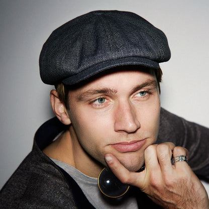Gorra Newsboy Duncan de Bailey - Negro
