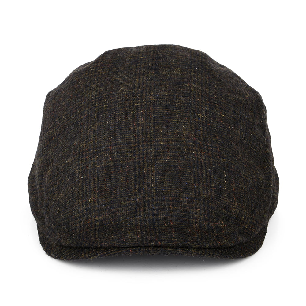 Gorra plana Mahler de mezcla de lana de Bailey - Marrón Jaspeado