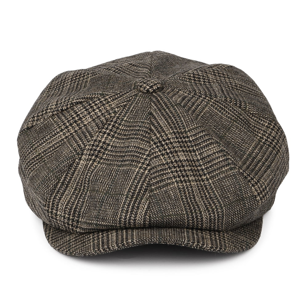 Gorra Newsboy Brood holgada de Brixton - Beige Arena-Marrón