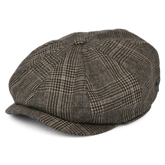 Gorra Newsboy Brood holgada de Brixton - Beige Arena-Marrón