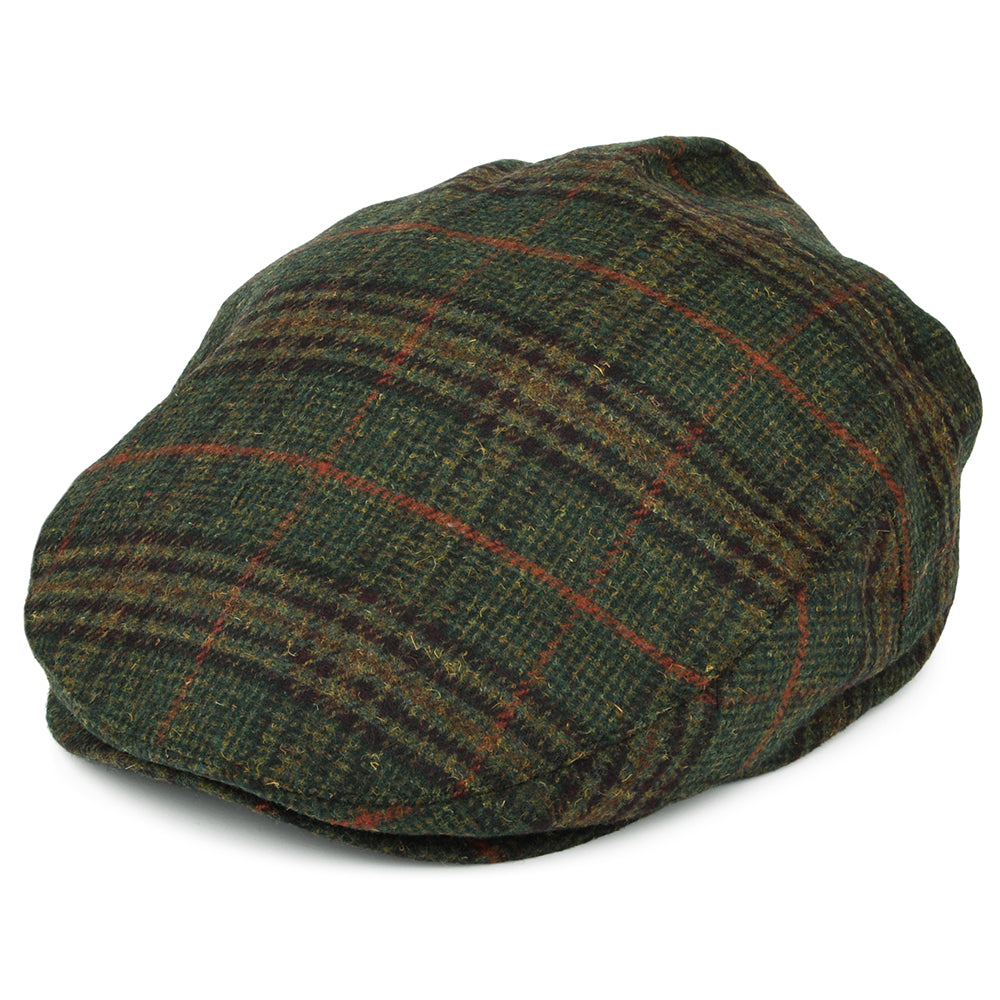 Gorra plana Hooligan holgada de Brixton - Verde Musgo