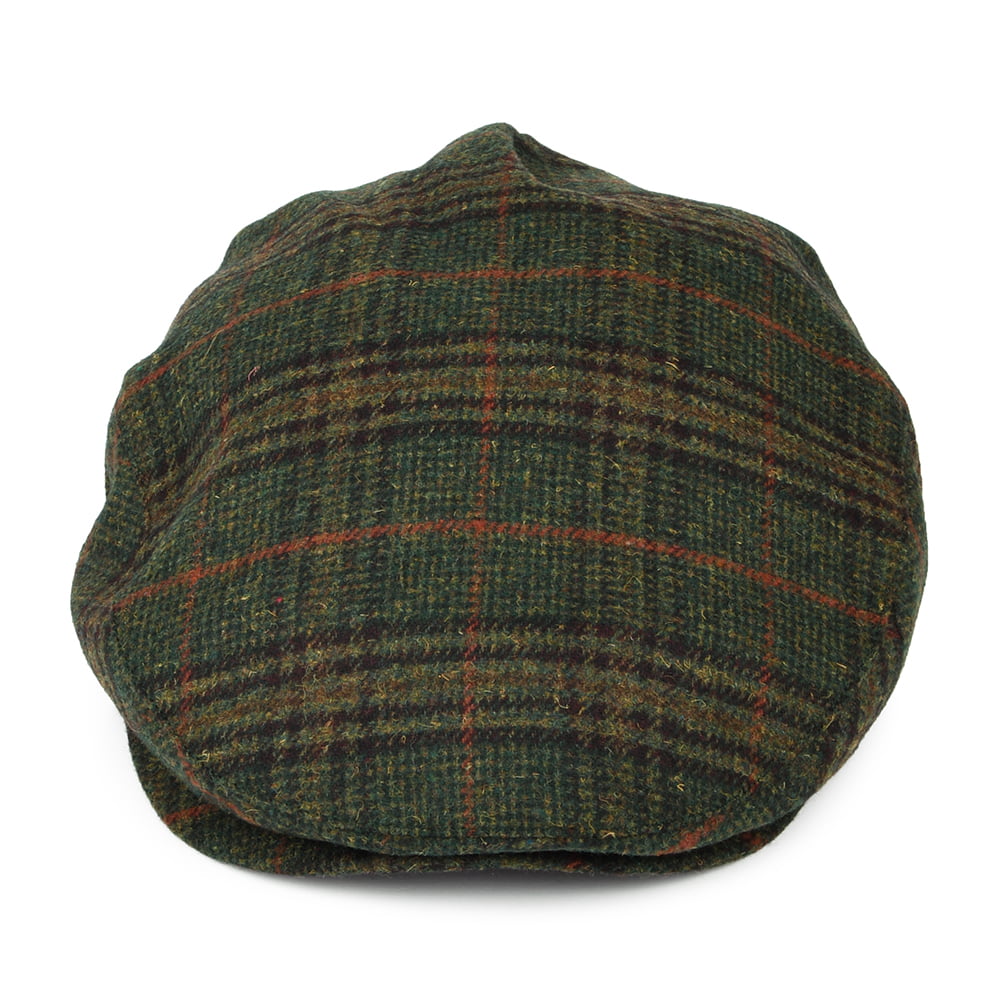 Gorra plana Hooligan holgada de Brixton - Verde Musgo