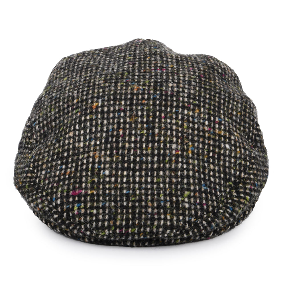 Gorra plana de Tweed Donegal de City Sport - Negro-Beige Arena-Multi