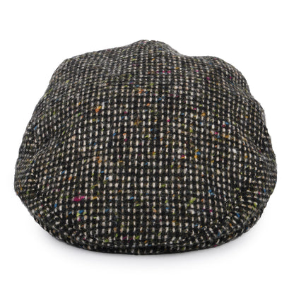 Gorra plana de Tweed Donegal de City Sport - Negro-Beige Arena-Multi