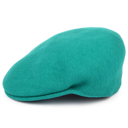 Gorra plana 504 de lana de Kangol - Turquesa