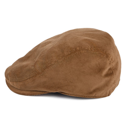 Gorra plana de pana de Kangol - Marrón