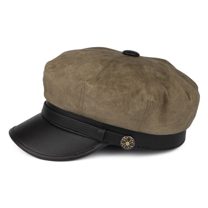 Gorra Rebel Motorcycle de Jaxon & James - Beige Británico