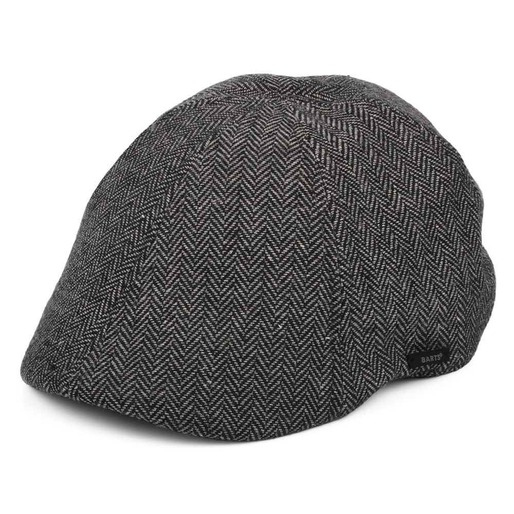 Gorra plana Mr. Mitchell Ornitorrinco diseño de espiga de Barts - Negro