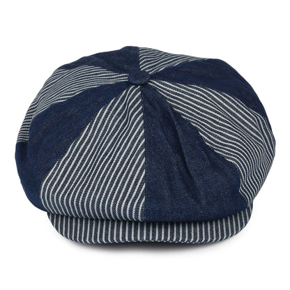 Gorra Newsboy Brood holgada de Brixton - Vaquero