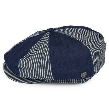 Gorra Newsboy Brood holgada de Brixton - Vaquero