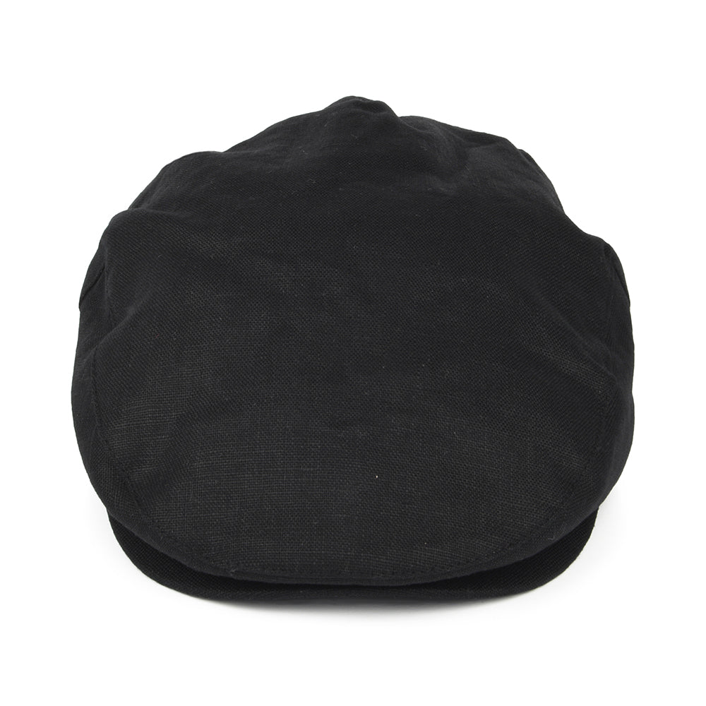 Gorra plana Hooligan X de cáñamo de Brixton - Negro