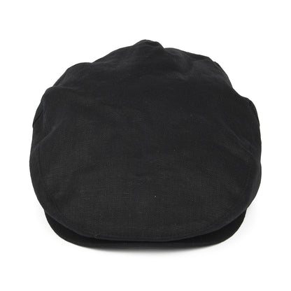 Gorra plana Hooligan X de cáñamo de Brixton - Negro