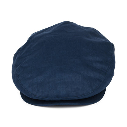 Gorra plana Hooligan X de cáñamo de Brixton - Tinta Azul