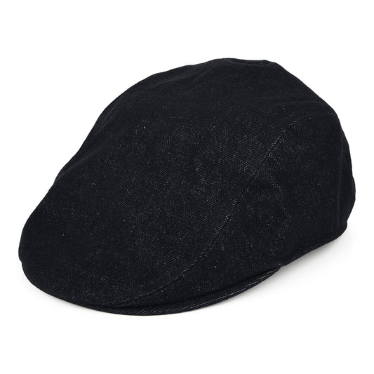 Gorra plana Driver de tejido vaquero de Levi's - Azul Oscuro
