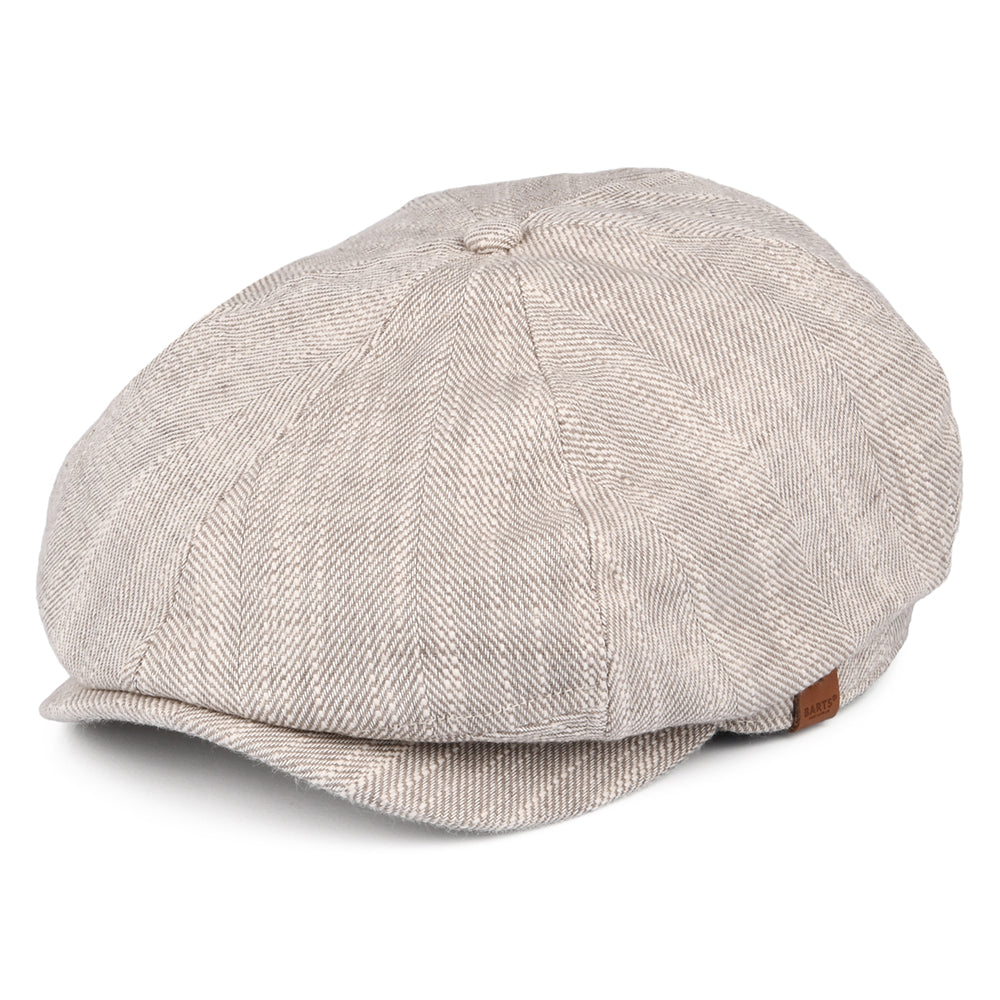 Gorra Newsboy Jamaica de algodón de Barts - Beige