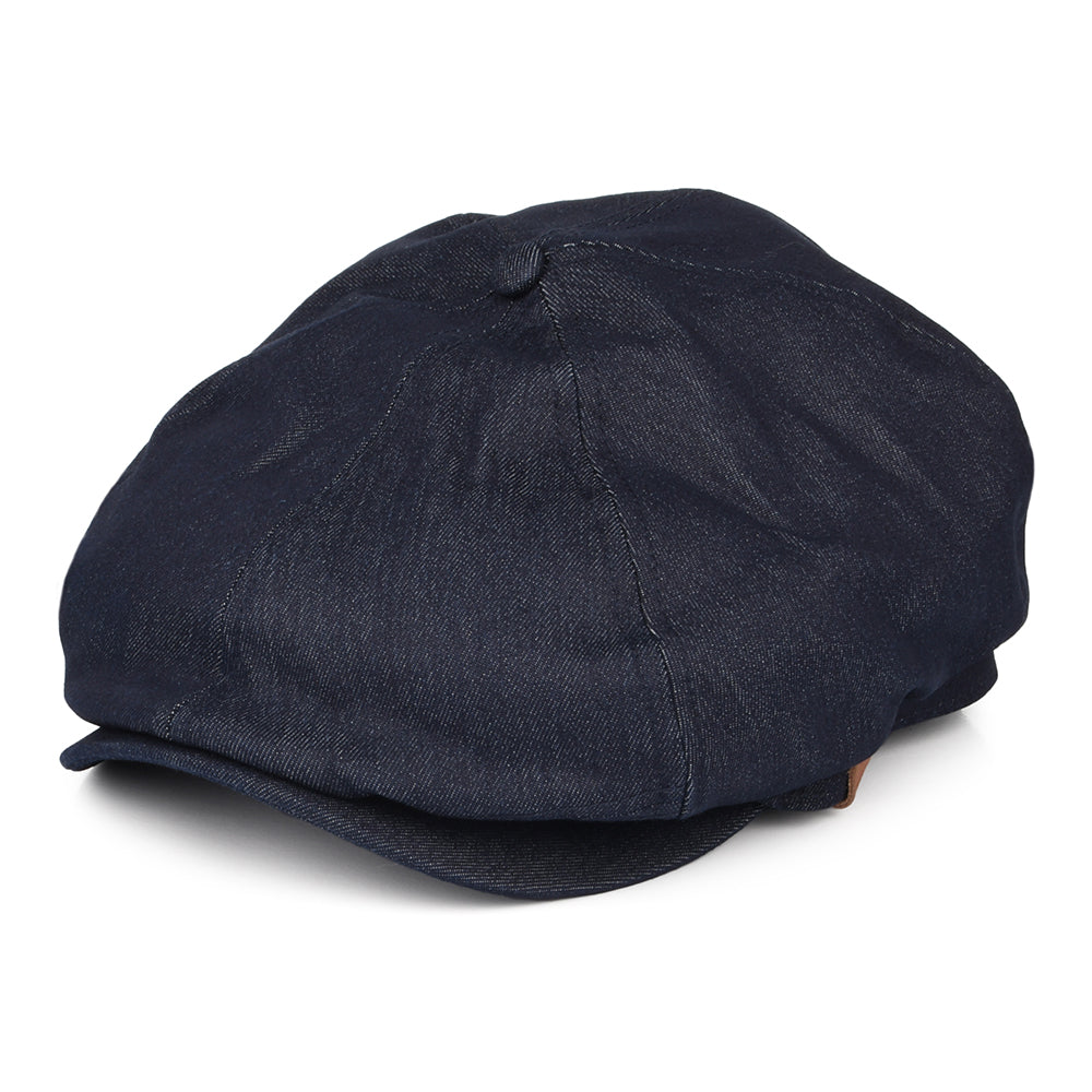 Gorra Newsboy Jamaica de algodón de Barts - Vaquero