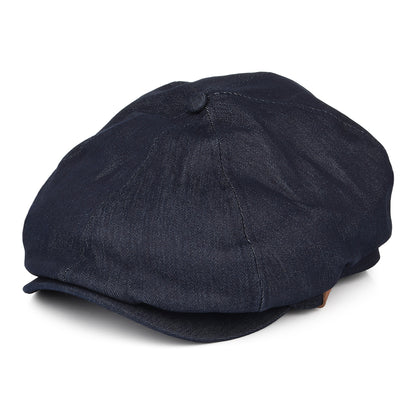 Gorra Newsboy Jamaica de algodón de Barts - Vaquero